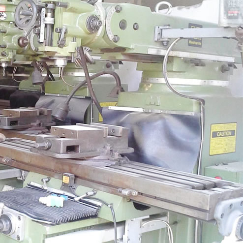 銑床生產(chǎn)車間一角